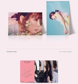 少女時代 SNSD Taeyeon テヨン MY VOICE 2Ver.セット Amazon.co.jp: テヨン 少女時代 SNSD - My Voice (Vol.1